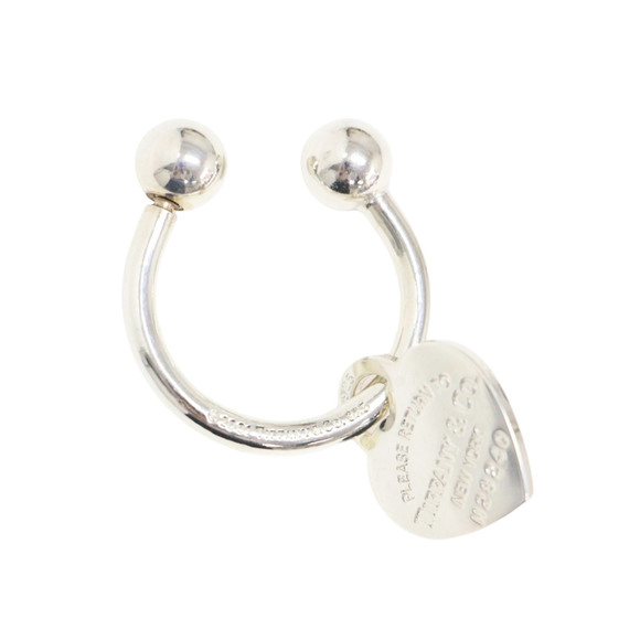 TIFFANY&Co. Tiffany Return to Heart Tag Key Ring SV925...